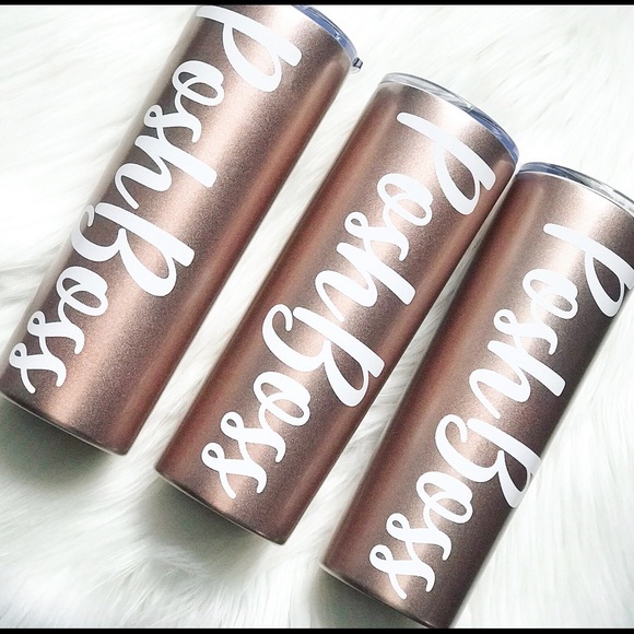 Other - PoshBoss personalized tumbler